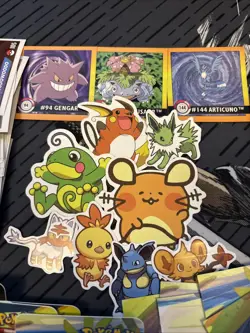 Pokemon Sticker Lot - 100+ Of Stickers And Mini Tin Cards - Image 3
