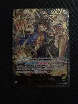 Monkey.D.Luffy (Premium Card Collection) ST13-003 One Piece Promotion Cards Foil - Image 2