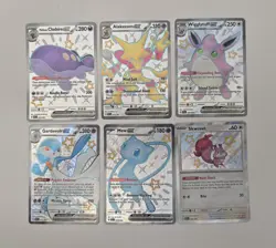 Pokemon TCG Scarlet Violet Paldean Fates Shiny Lot Of 18 Cards - Image 1