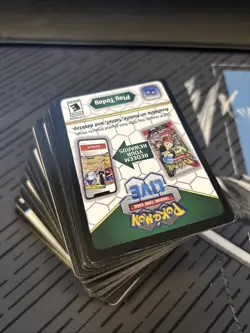Pokemon TCG Live Online Code Cards 200+ Bulk Lot Assortment - Image 1