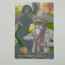 S3207 Nico Robin & Roshi Dragon Ball x One Piece Jump 40th Anniversary Card N19 - Image 2