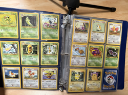 Pokemon Binder Vintage Cards fossil, base set, jungle, NM, LP - Image 1