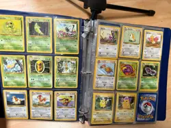 Pokemon Binder Vintage Cards fossil, base set, jungle, NM, LP - Image 2