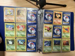 Pokemon Binder Vintage Cards fossil, base set, jungle, NM, LP - Image 3