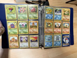 Pokemon Binder Vintage Cards fossil, base set, jungle, NM, LP - Image 4