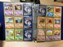 Pokemon Binder Vintage Cards fossil, base set, jungle, NM, LP - Image 5