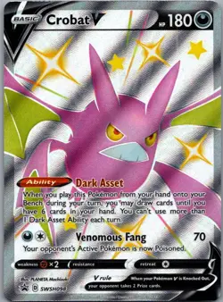 Crobat V - Promo SWSH: Sword & Shield Promo Cards SWSH098 NM - Image 1