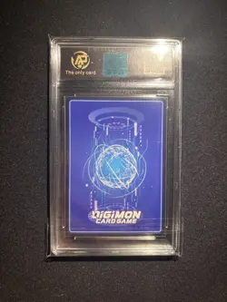 Digimon BT8-012 Flamedramon (Japanese) Graded 9.5 - Parallel Rare Promo Card - Image 2