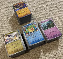 Bulk Lot Of 594 Pokemon Cards - All Holo & Reverse Holo Journey JTG All Rarities - Image 1