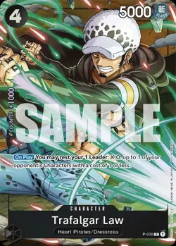 Trafalgar Law - P-038 (CS 2024 Event Pack) P-038 One Piece Promotion Cards Foil - Image 1