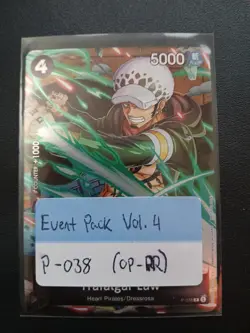 Trafalgar Law - P-038 (CS 2024 Event Pack) P-038 One Piece Promotion Cards Foil - Image 2
