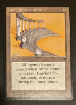 MTG English Magic Card Near Mint ARENA OF THE ANCIENTS from LEGENDS. - Image 1