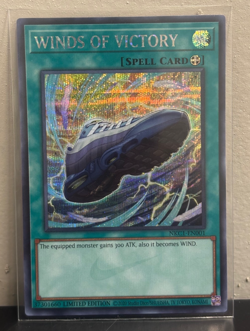 Yu-Gi-Oh X Nike Air Max 95 Winds Of Victory Spell Promo Card Brand New - Image 1