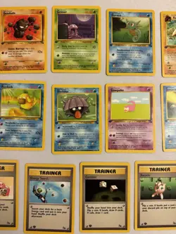 1999 Pokemon - All 1st Edition Non-Holo #46-#62 - Fossil Set 17 Card Lot - WOTC - Image 5