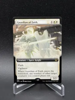 Guardian Of Faith Extended Art 362 Adventures Of Forgotten Realms MTG NM - Image 1