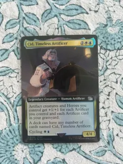 Cid, Timeless Artificer (Extended Art) Final Fantasy Foil - Image 1