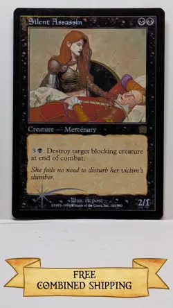 Silent Assassin Mercadian Masques Foil - Image 1