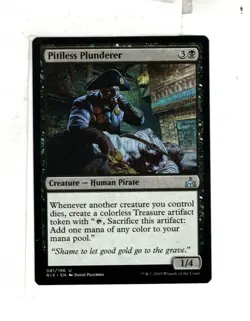 MTG SkeenAB Pitiless Plunderer from Rivals of Ixalan. LP. - Image 1