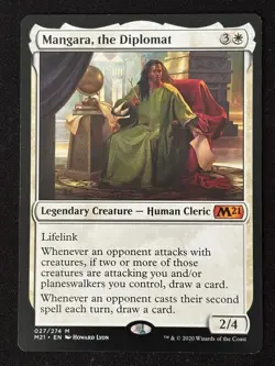 1x MTG Mangara, the Diplomat - Core Set 2021 (M21) #27 - Magic the Gathering - Image 1