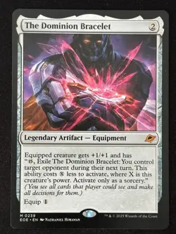 1x MTG The Dominion Bracelet - Edge of Eternities (EOE) #239 - Magic - Image 1