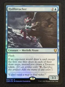 1x MTG Hullbreacher (Foil) - Commander Legends (CMR) #74 - Magic the Gathering - Image 1