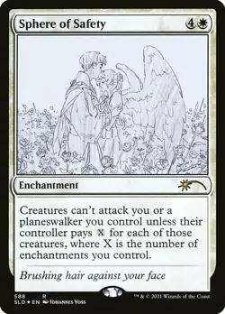Sphere of Safety (588) - Foil - Sketch x1 - Secret Lair Drop Series - NM-Mint, E - Image 1