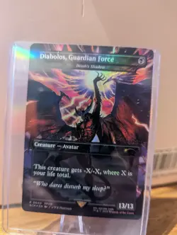 Diabolos, Guardian Force Death's Shadow MTG FFVIII Store Championship FOIL - Image 2