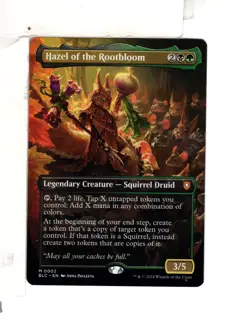 MTG SkeenAB Hazel of the Rootbloom BORDERLESS from BLC. NM. - Image 1