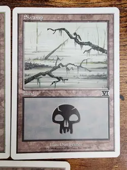 MTG ⭐6th Sixth Edition Basic Land Set VLP⭐ 5x Lands: 1 of each land ⭐1999 Magic - Image 5