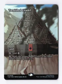 Tarnished Citadel Borderless Foil MTG Avatar: The Last Airbender: Eternal-Legal - Image 1