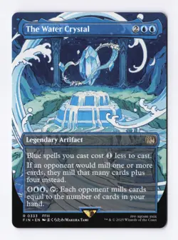 The Water Crystal (Borderless) 0333 (R) MTG Final Fantasy (FIN) (EN) - Image 1