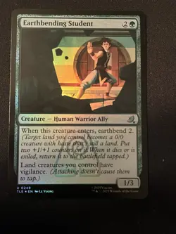 Earthbending Student 249 Near Mint English MTG Avatar The Last Airbender - Image 1