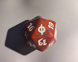 New Phyrexia Red Spin Down Magic the gathering MTG - Image 1