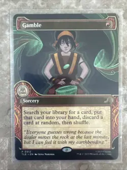 MTG TCG: Avatar, Gamble (Showcase) #0312 Promo - Image 1
