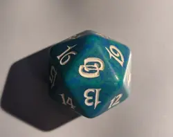 Planar Chaos Green Spin Down Magic the gathering MTG - Image 1