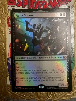 MTG Opposition Agent (Borderless) & Agent Venom Marvel Universe Eternal-Legal NM - Image 4