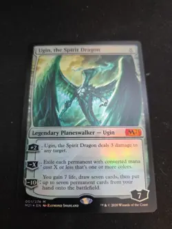 MTG Ugin, the Spirit Dragon Foil Near Mint, English Core Set 2021 - Image 2