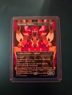 Roaming Throne (Borderless) The Lost Caverns of Ixalan Regular - Image 1