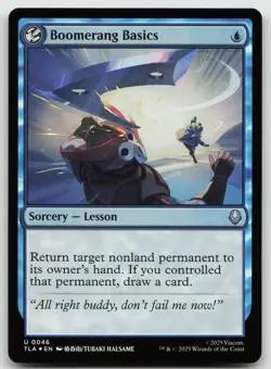 Boomerang Basics U Foil Avatar: The Last Airbender 46 NM - Image 1