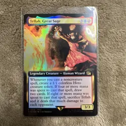 Magic Final Fantasy Tellah, Great Sage - EXTENDED ART FOIL FIN R 510 - Image 1