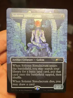 Solemn Simulacrum • Galaxy Foil NM / Unplayed Secret Lair 0791 • Mtg (1668) - Image 1