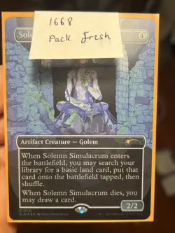 Solemn Simulacrum • Galaxy Foil NM / Unplayed Secret Lair 0791 • Mtg (1668) - Image 4