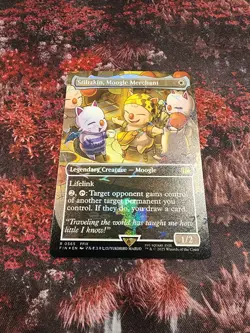 Stiltzkin, Moogle Merchant (Borderless) Chocobo Tack Foil Final Fantasy Mtg - Image 1