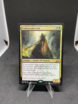 Underrealm Lich Guilds of Ravnica Regular MTG 211 LP - Image 1