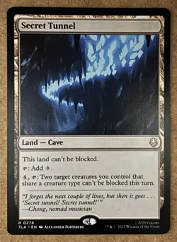 Secret Tunnel - Avatar: The Last Airbender TLA - NM MTG - Image 1