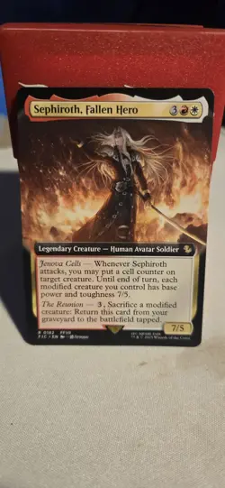 Sephiroth, Fallen Hero (Extended Art) Commander: Final Fantasy Regular - Image 1