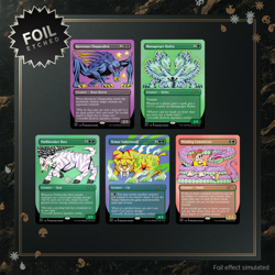 MTG Secret Lair SLD NEW - Crocodile Jackson's Monstrous Menagerie - Foil Etched - Image 1