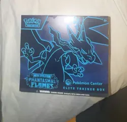 Pokemon Mega Evolution Phantasmal Flames Pokemon Center ETB Elite Trainer Box - Image 1