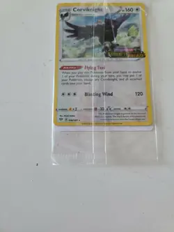 Pokemon Promo Card - Corviknight 156/189 Sword & Shield Darkness Ablaze - Image 3