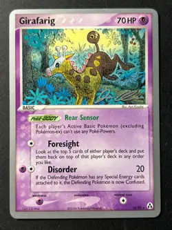 Girafarig 16/92 World Championships 2006 - Pokemon Card LP - Image 1